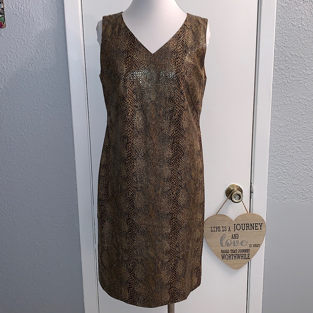 Harve benard- Snake Print Dress